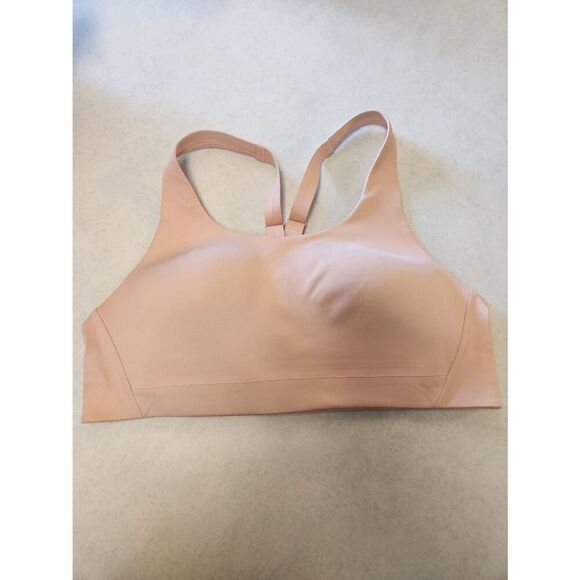 Athleta Women’s Advance High Impact Sports Bra Light Pink Size 38B - Picture 1 of 3